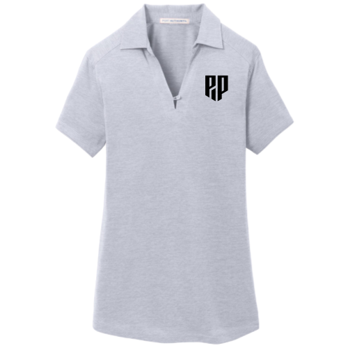 PIP - Port Authority Ladies Digi Heather Performance Polo v3