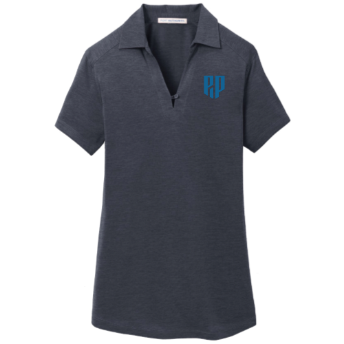 PIP - Port Authority Ladies Digi Heather Performance Polo v1