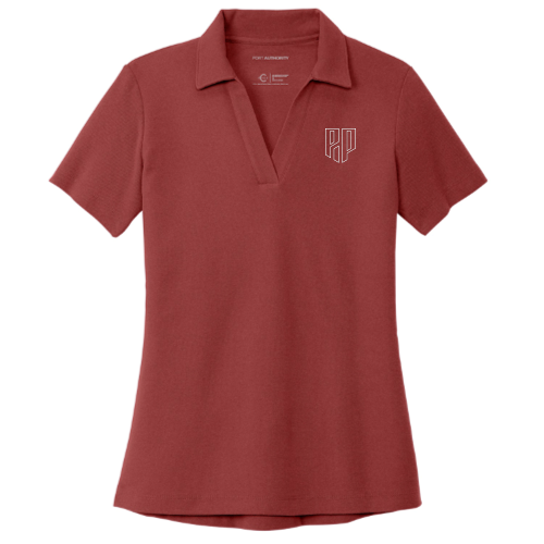PIP - 🍃 Sustainable - Port Authority Ladies C-FREE Cotton Blend Pique Polo v1