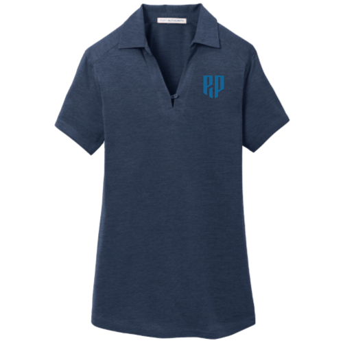 PIP - Port Authority Ladies Digi Heather Performance Polo v1