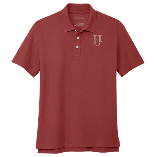 PIP - 🍃 Sustainable - Port Authority C-FREE Cotton Blend Pique Polo v1