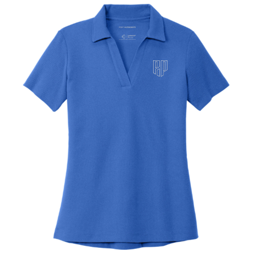 PIP - 🍃 Sustainable - Port Authority Ladies C-FREE Cotton Blend Pique Polo v1