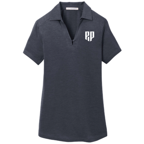 PIP - Port Authority Ladies Digi Heather Performance Polo v2